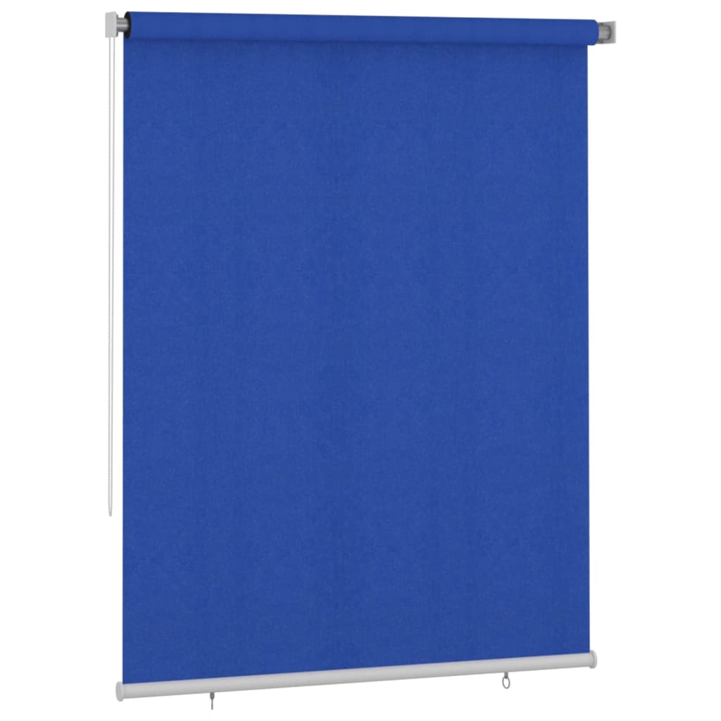 Vidaxl Roller Blind til udenfor 180x230 cm HDPE Blue