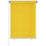Vidaxl Roller Blind til eksterne 100x140 cm HDPE gul