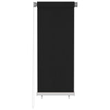 Vidaxl Roller Blind til udenfor 60x140 cm sort