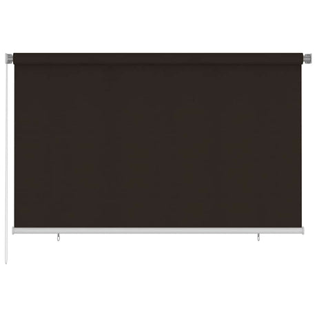Vidaxl rolgordijn voor buiten 245(b)x140(h) cm hdpe bruin