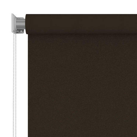 Vidaxl rolgordijn voor buiten 245(b)x140(h) cm hdpe bruin