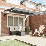 Vidaxl zijde frame wit 350 x 250 cm aluminium