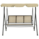 Vidaxl Swing Bench med markise antracit og sandfarvet
