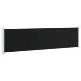 Vidaxl Haveskærm Udvidelig 600x160 cm sort