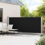 Vidaxl Haveskærm Udvidelig 600x160 cm sort