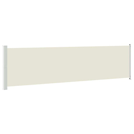 Vidaxl haveskærm Udvidelig 600x160 cm creme