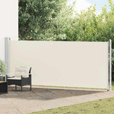 Vidaxl haveskærm Udvidelig 600x160 cm creme