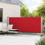 Vidaxl haveskærm Udvidelig 600x160 cm rød