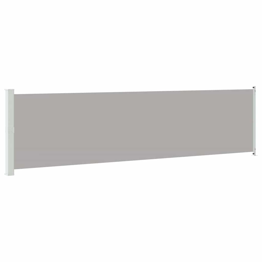 Vidaxl Haveskærm Udvidelig 600x160 cm grå