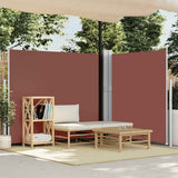 Vidaxl Haveskærm Udvidelig 170x1200 cm brun
