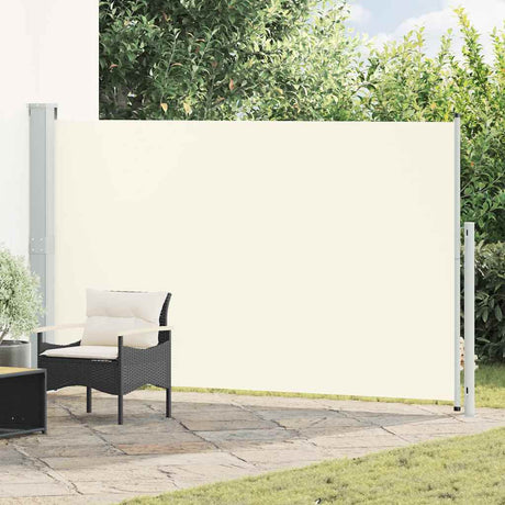 Vidaxl haveskærm Udvides 180x300 cm creme -farvet
