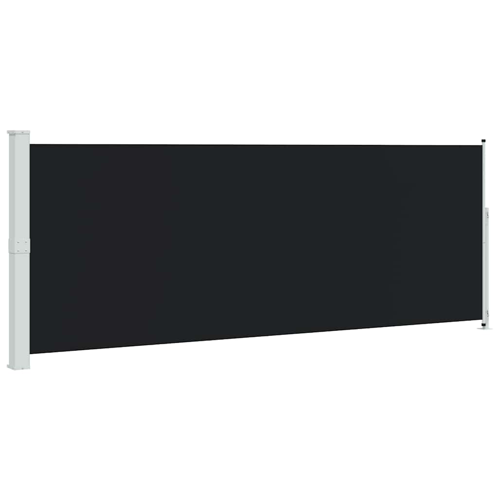 Vidaxl Haveskærm Udvidelig 180x500 cm sort