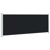 Vidaxl Haveskærm Udvidelig 180x500 cm sort
