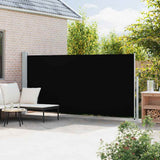 Vidaxl Haveskærm Udvidelig 180x500 cm sort