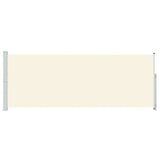 Vidaxl Haveskærm Udvidelig 180x500 cm creme -farvet