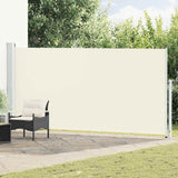 Vidaxl Haveskærm Udvidelig 180x500 cm creme -farvet