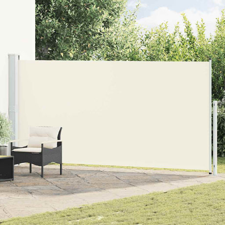 Vidaxl Haveskærm Udvidelig 180x500 cm creme -farvet