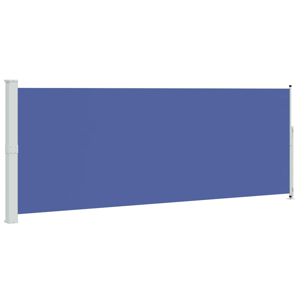 Vidaxl haveskærm Udvidelig 180x500 cm blå