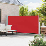 Vidaxl Haveskærm Udvidelig 180x500 cm rød