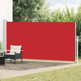 Vidaxl Haveskærm Udvidelig 180x500 cm rød