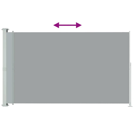 Vidaxl haveskærm Udvidelig 200x300 cm grå