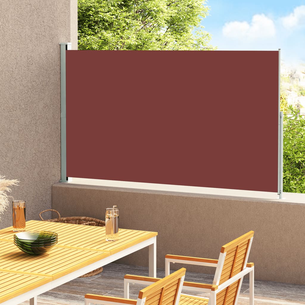 Vidaxl Haveskærm Udvidelig 200x300 cm brun