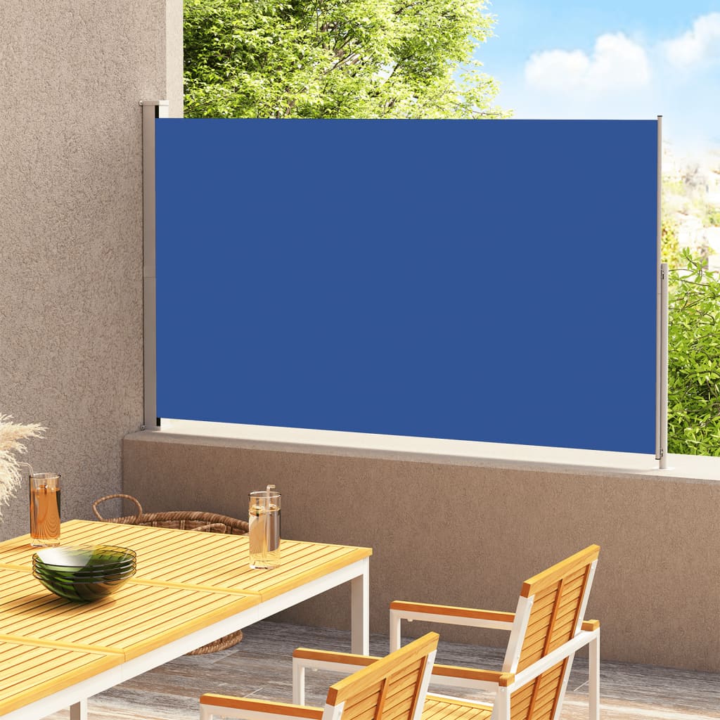 Vidaxl Haveskærm Udvidelig 200x300 cm blå