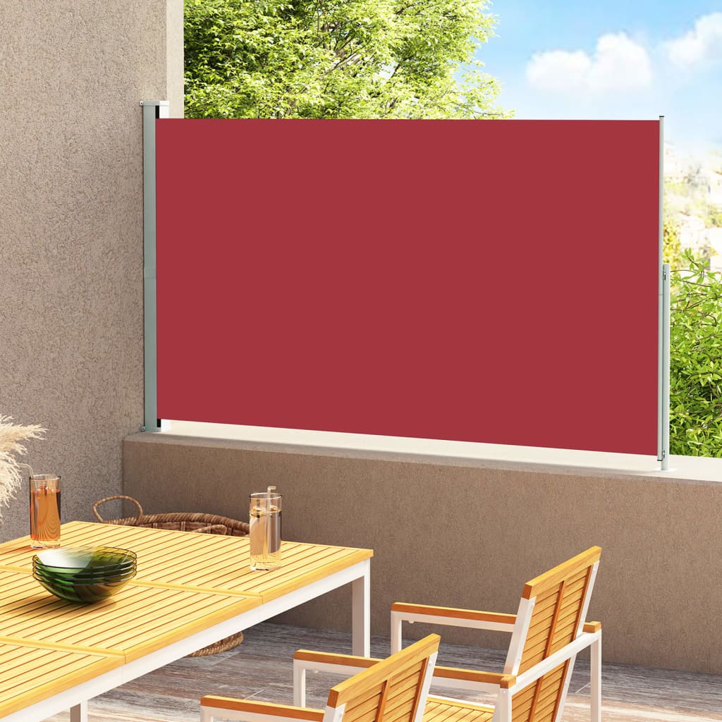 Vidaxl haveskærm Udvidelig 200x300 cm rød