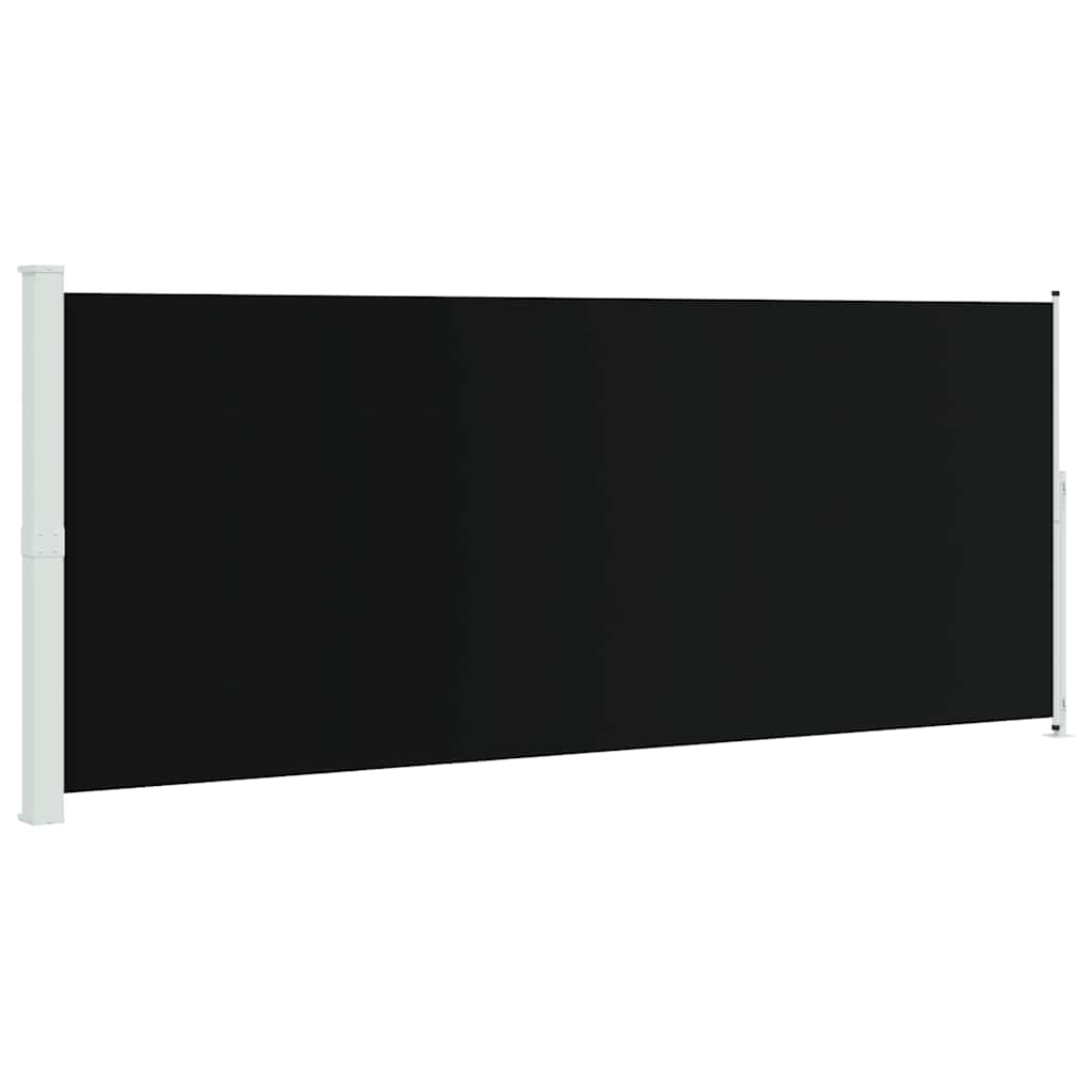 Vidaxl haveskærm Udvidelig 200x500 cm sort
