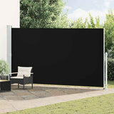 Vidaxl haveskærm Udvidelig 200x500 cm sort