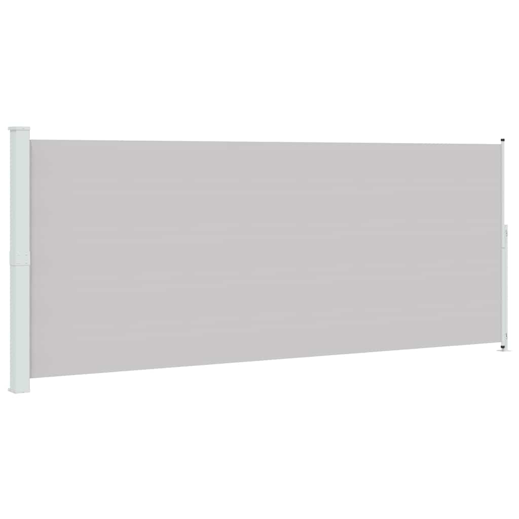 Vidaxl haveskærm Udvidelig 200x500 cm grå