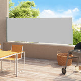 Vidaxl Haveskærm Udvidelig 220x500 cm grå