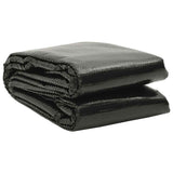 Vidaxl Swimming Pool Cover Rectangular 500x300 cm pe sort