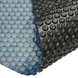 Vidaxl Pool Folie Solar Floating 549x274 cm Pe sort og blå