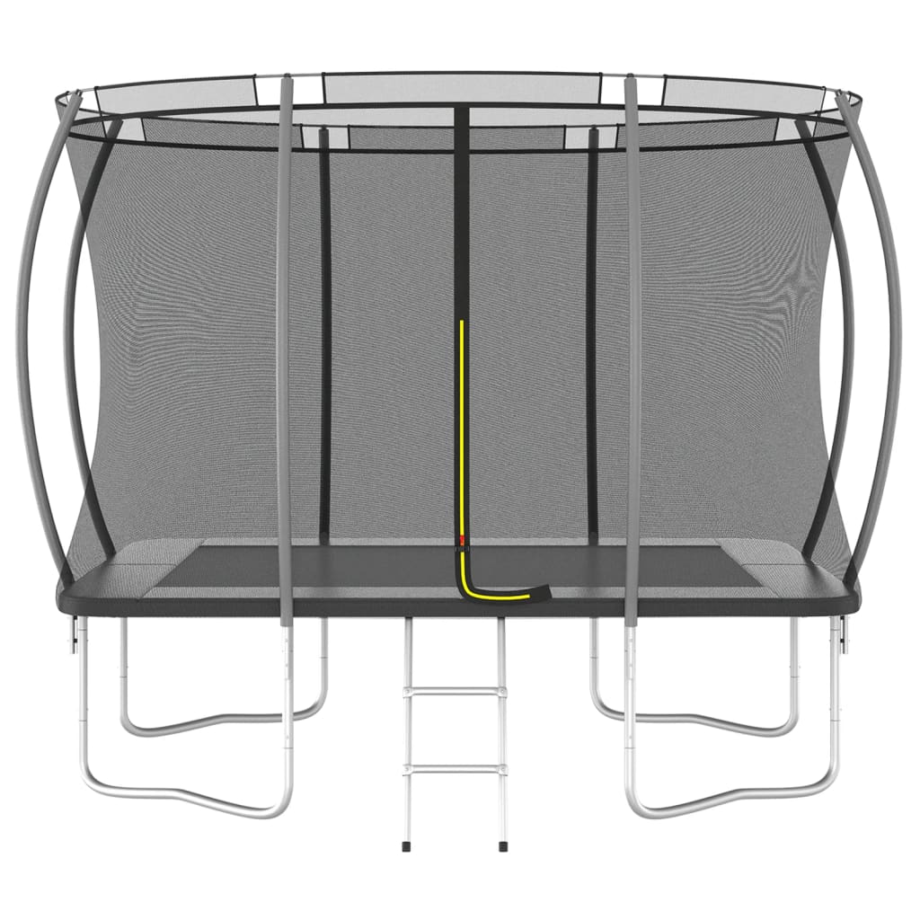 Vidaxl trampolin sæt rektangulær 150 kg 274x183x76 cm