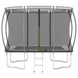 Vidaxl trampolin sæt rektangulær 150 kg 274x183x76 cm