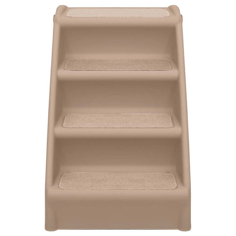 Vidaxl Dog Trappe Foldbar 62x40x49,5 cm brun