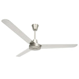 Vidaxl loft ventilator 142 cm sølvfarvet