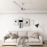 Vidaxl loft ventilator 142 cm sølvfarvet