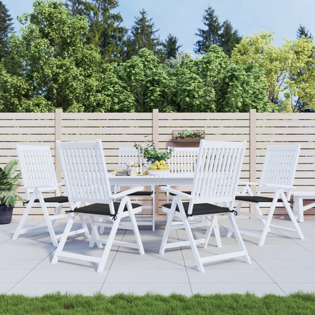 Vidaxx havestolehynder 6 stk 50x50x4 cm oxford stof sort