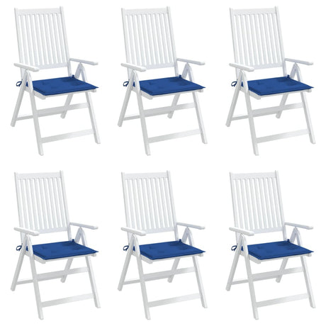 Vidaxx havestolehynder 6 stk 50x50x4 cm oxford stof kongeblå
