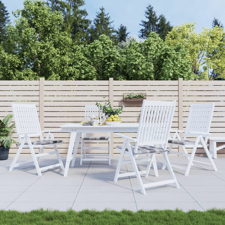 VidaXL havestolehynder 4 stk 50x50x4 cm oxford stof diamantmønster grå