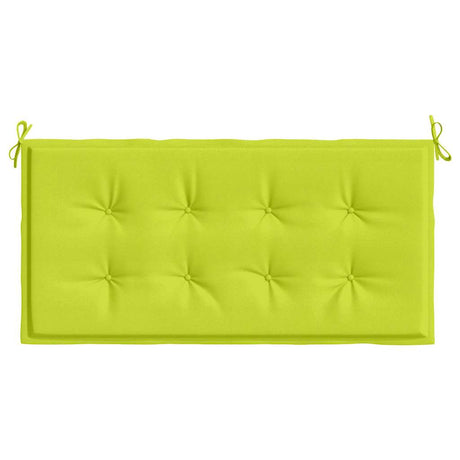 Vidaxl Garden Bench Pushion 120x50x4 cm Oxford Fabric Bright Green