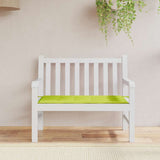 Vidaxl Garden Bench Pushion 120x50x4 cm Oxford Fabric Bright Green