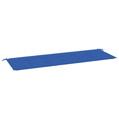 Vidaxl Garden Bench Pushion 150x50x3 cm Oxford Fabric Royal Blue