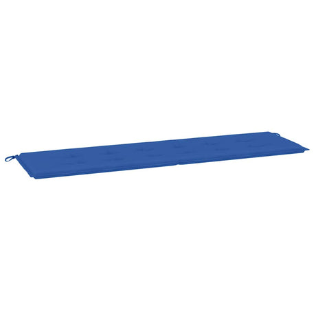 Vidaxl Garden Bench Pushion 180x50x3 cm Oxford Fabric Royal Blue