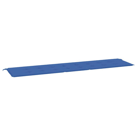 Vidaxl Garden Bench Pushion 200x50x4 cm Oxford Stof Royal Blue