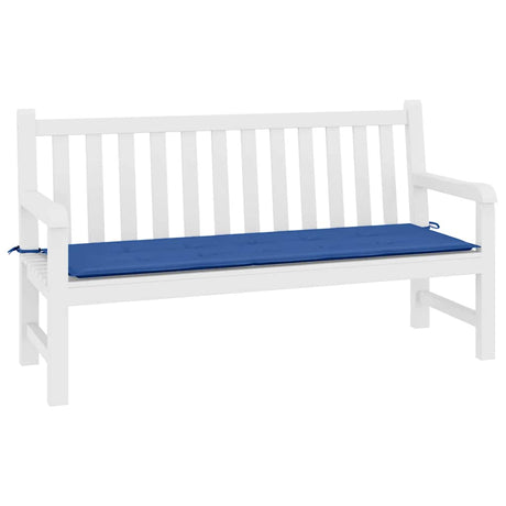 Vidaxl Garden Bench Pushion 200x50x4 cm Oxford Stof Royal Blue