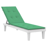 Vidaxl Patio Stol Pushion (75+105) X50x4 cm grøn