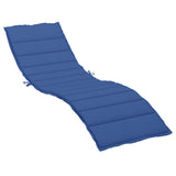 Vidaxx liggestolspude 200x60x3 cm oxford stof kongeblå